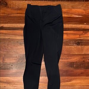 Navy High-Waisted Leggings